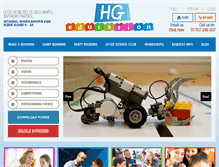 Tablet Screenshot of hg-education.com